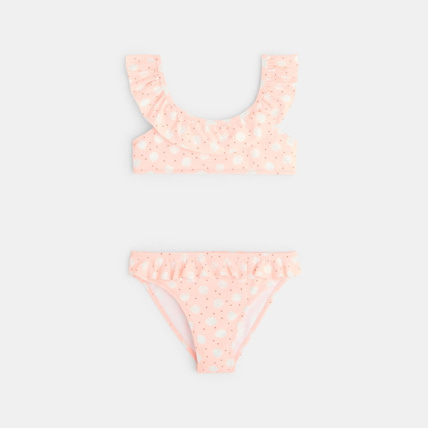 Avis Maillot de bain coquillages à volants fille OKAIDI 1