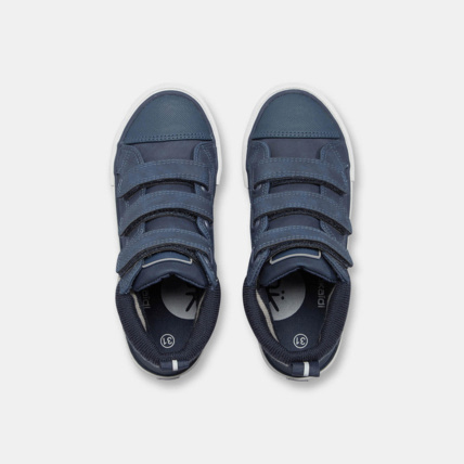 Avis Baskets montantes bleues garçon OKAIDI 2