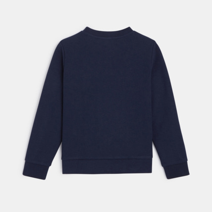Avis Sweat-shirt "rendez-vous demain" bleu garçon OKAIDI 3