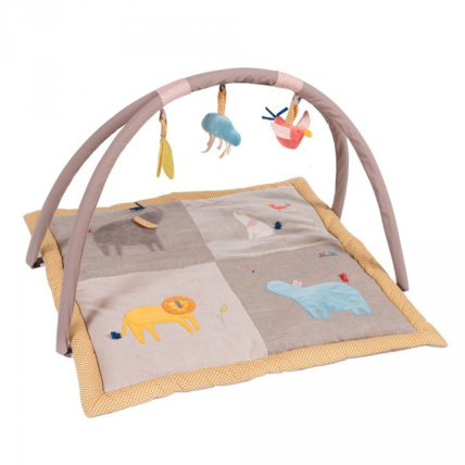 Avis Tapis d'éveil avec arche d'activités Les Papoums moulin Roty 1