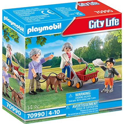 Avis Playmobil City Life - Grands-parents avec petit-fils PLAYMOBIL 1