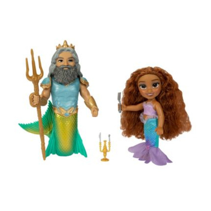 Avis Ensemble de poupées 15 cm Ariel et Triton - La Petite Sirène (2023) DISNEY 1