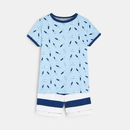 Avis Pyjama d'été bleu garçon OKAIDI 1