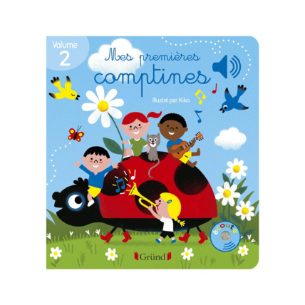 Avis Livre Mes premières comptines Vol. 2 Gründ 1