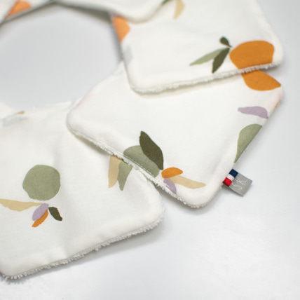Avis Lingettes bébé lavables 8 pièces, Clem Sevira Kids 2