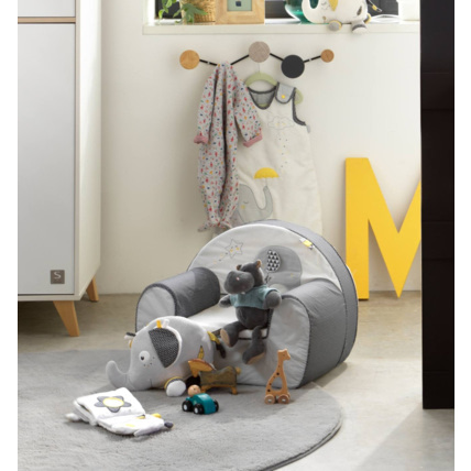 Avis Doudou éléphant en velours Sauthon 6