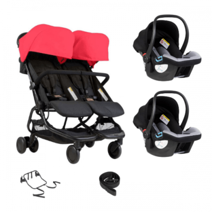 Avis Poussette Double Nano Duo + 2 Coques Auto Protect Mountain Buggy 1