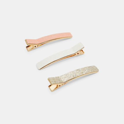 Avis Barrettes pinces croco pailletées jaune fille OKAIDI 1