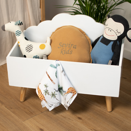 Avis Doudou lange attache tétine en coton Sevira Kids 3