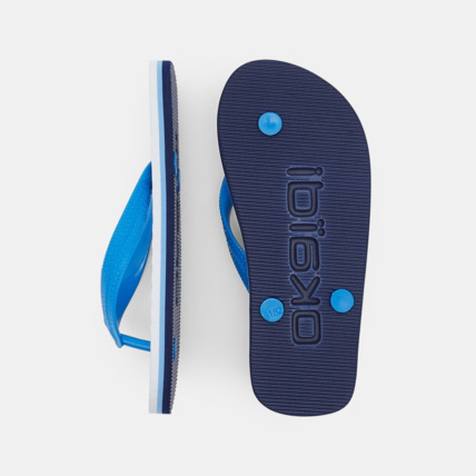 Avis Tongs rayé bleu requin garçon OKAIDI 3