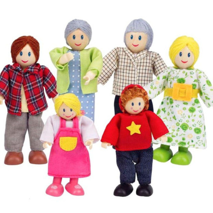 Avis Poupées en bois pour maison de poupée HAPE 1