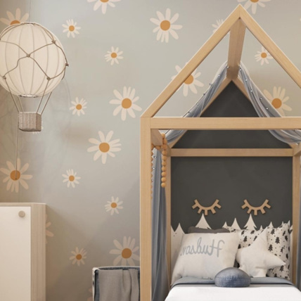 Avis Papier Peint Marguerites Mon Lit Cabane 3