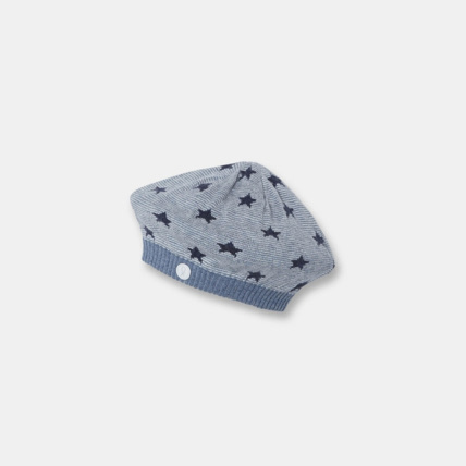 Avis Béret en tricot bleu fille OKAIDI 1