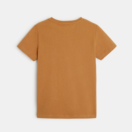 Avis T-shirt à message "Wild life is alive" marron garçon OKAIDI 4