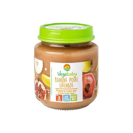 Avis Pot Banane Poire Grenade  VEGEBABY 1