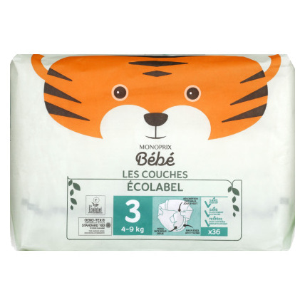 Avis Couches écologiques MONOPRIX 1