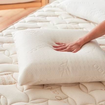 Avis Oreiller douillet bloc latex et viscose de bambou Matelas No Stress 4
