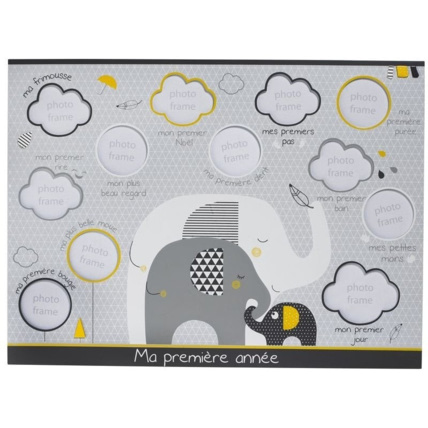 Avis Pêle-mêle photos Ma première année Babyfan Sauthon 1