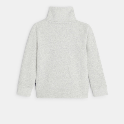 Avis Sweat-shirt à message gris garçon OKAIDI 4