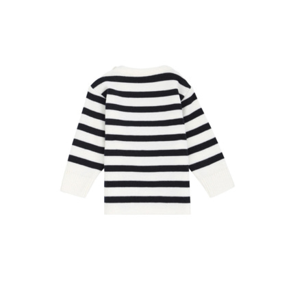 Avis Pull marin rayé "Briac" Baby - laine - Nature/Navire ARMOR-LUX 3