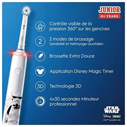 Avis Brosse à dents électrique Junior ORAL-B 4