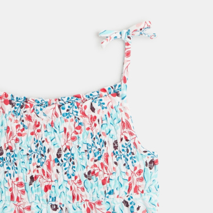 Avis Robe à smocks imprimée fille OKAIDI 3