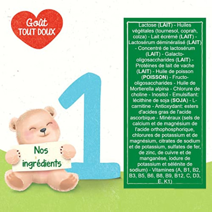 Avis Lait en Poudre pour bébé 1er âge Blédina 6
