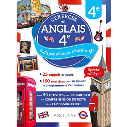 Avis S'exercer en anglais 4e LAROUSSE 1