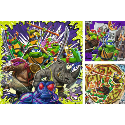 Avis Puzzle Les Tortues Ninja en action - de 5 ans RAVENSBURGER 2