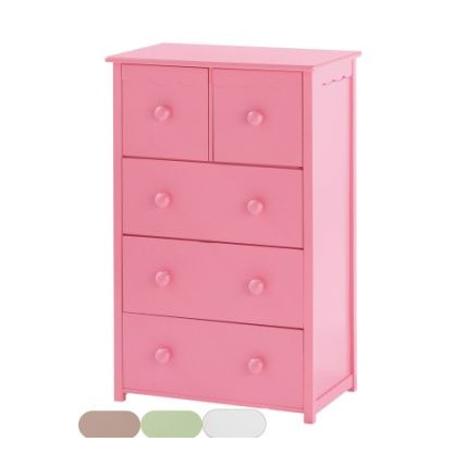 Avis Commode haute Gaufrette 5 tiroirs  Vertbaudet 1