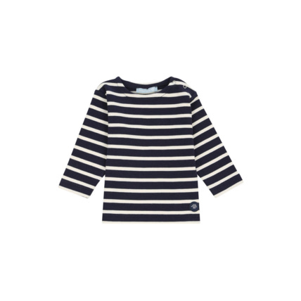 Avis Marinière "Loctudy" Baby - coton épais - Navire/Nature ARMOR-LUX 1