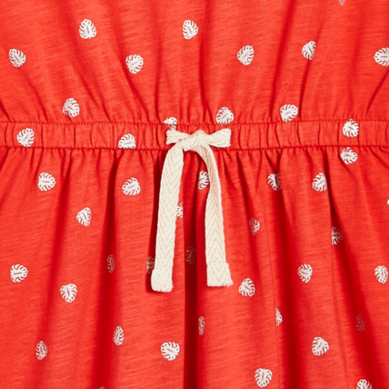 Avis Robe rayée en jersey rouge fille OKAIDI 3