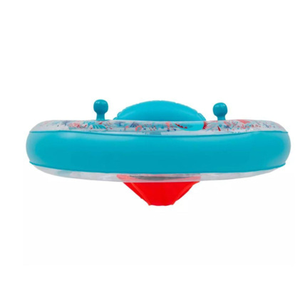 Avis Bouée siège bébé 7-15 kg transparente avec poignées Decathlon 2