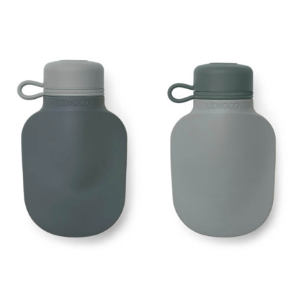 Avis Lot de 2 bouteilles à smoothie Silvia - Blue mix LIEWOOD 1