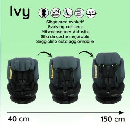 Avis Siège auto IVY pivotant 360° I-Size Nania 5