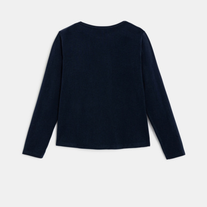 Avis T-shirt de Noël bleu fille OKAIDI 3