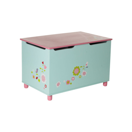 Avis Coffre rangement fille patch flowers Vertbaudet 1