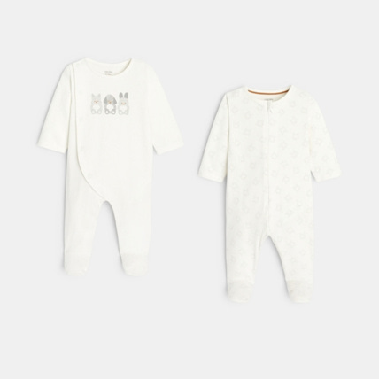 Avis Dors-bien coton animaux (lot de 2) OBAÏBI 1
