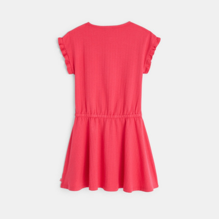 Avis Robe brodée à manches courtes rose fille OKAIDI 3