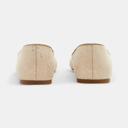 Avis Ballerines pailletées avec fleur tulle jaunes fille OKAIDI 4