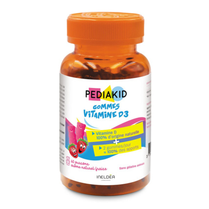 Avis Gommes Vitamine D3 Pediakid 1