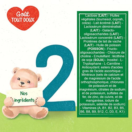 Avis Lait en Poudre pour bébé 2ème âge Blédina 6