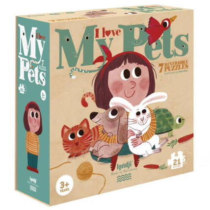 Avis Puzzles I Love My Pets Londji 1