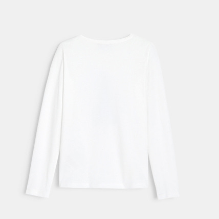 Avis T-shirt Ville en coton bio bleu fille OKAIDI 4