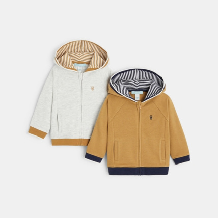Avis Sweat zippé à capuche (lot de 2) OBAÏBI 1