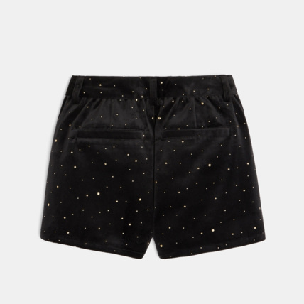 Avis Short velours lisse à pois noir fille OKAIDI 4