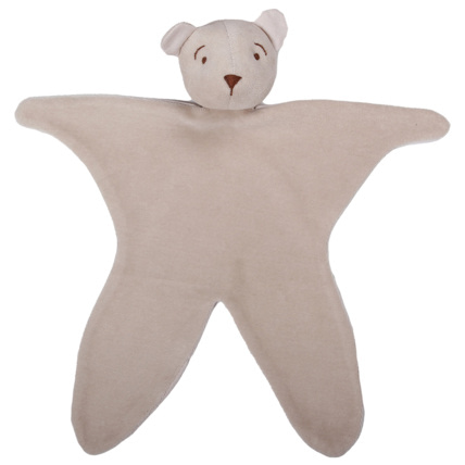 Avis Doudou coton bio velours Ourson EVEIL & NATURE 1