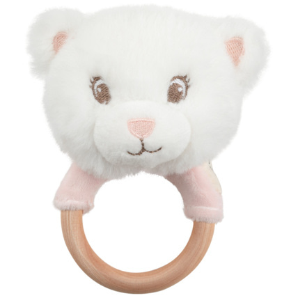 Avis Hochet en peluche avec anneau en bois Prémaman 1