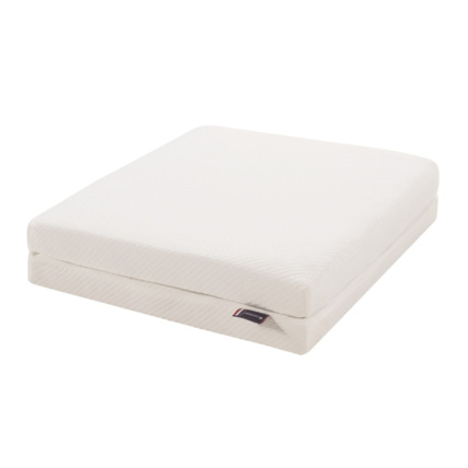 Avis Matelas bébé pliant 2 parties Fibres déhoussable - 60x120cm CANDIDE 2