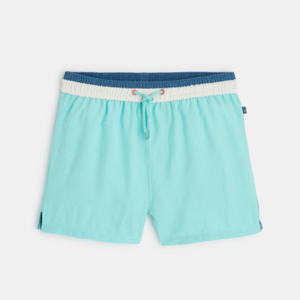 Avis Short de bain uni bleu garçon OKAIDI 2